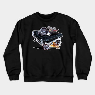 GOATINATOR 1967 GTO Black Crewneck Sweatshirt